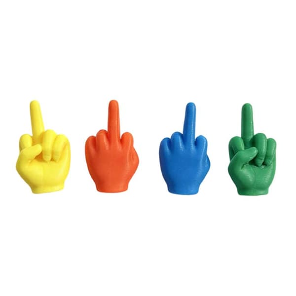 10/20 stk 3D-printet fingergeststatue kunst håndfigur skulptur A11