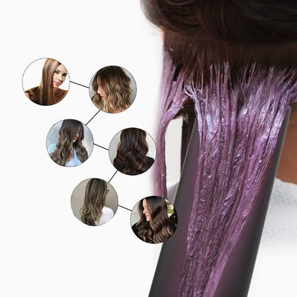 Professionel Salon Hårfarvningsbræt Highlight Plade Farvning B 3Pcs