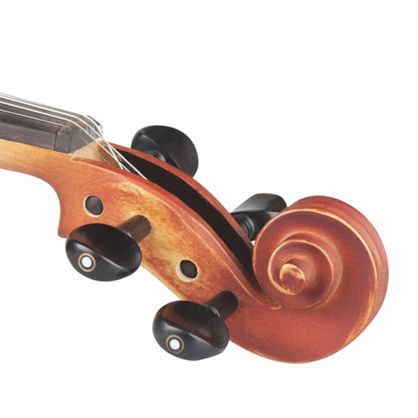 4 stk Violinpinde Violin Ibenholt Stemmepinde Reservedele Str 3-4 Violin Pegs