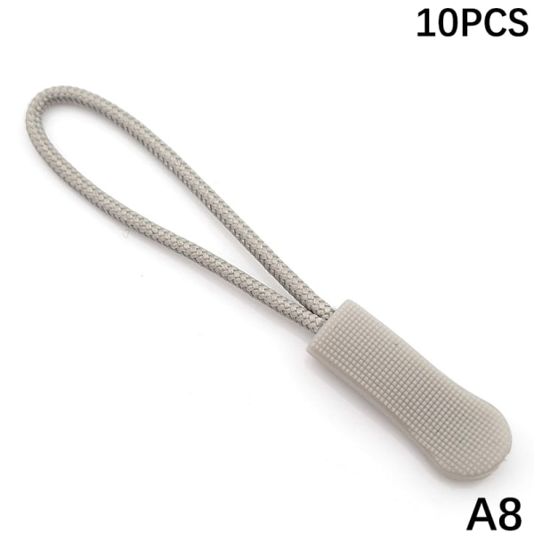 Nytt 10 st Dragdragkedja End Fit Rep Tag Replacement Clip A8