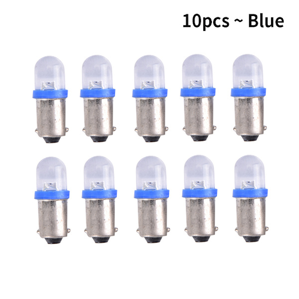 10 kpl BA9S LED-polttimot auton mittariston valot Blue a3e4 | Blue | Fyndiq