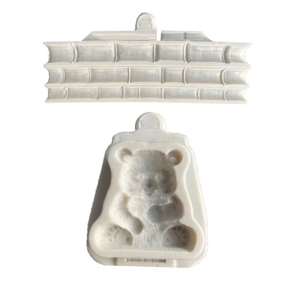 Bambu Panda Form Form Dekoration Fondant Cake Chocol A