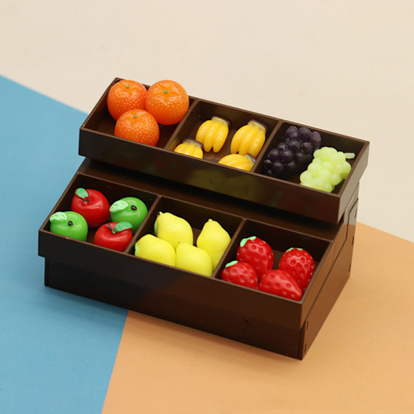 1/12 Dukkehus Supermarked Displayhylde Model Dukkehusmøbel