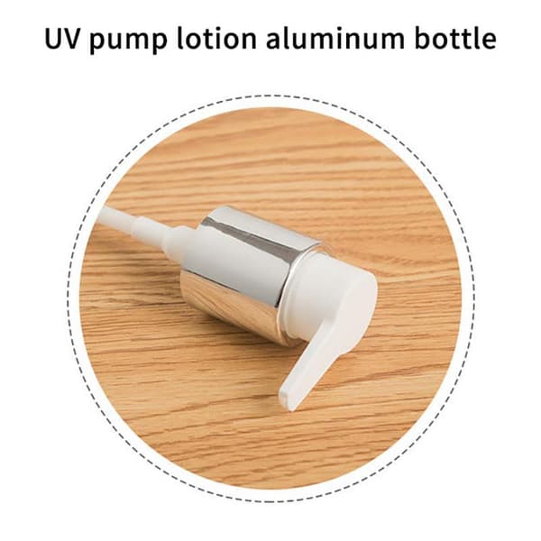 40-200 ml Aluminium Pumpflaska Tom Påfyllningsbar Behållare Rese 40ML
