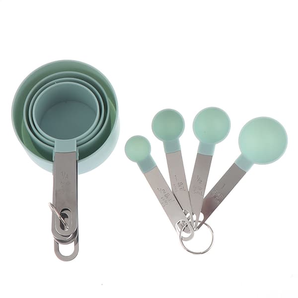 8 STK Målekopper Skjeer Kjøkken Baking Matlaging Bakeware Kitc