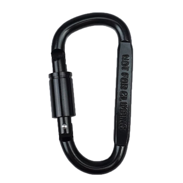 Karabinkrok i aluminiumslegering D-formet hurtighengende spenne D-formet blue