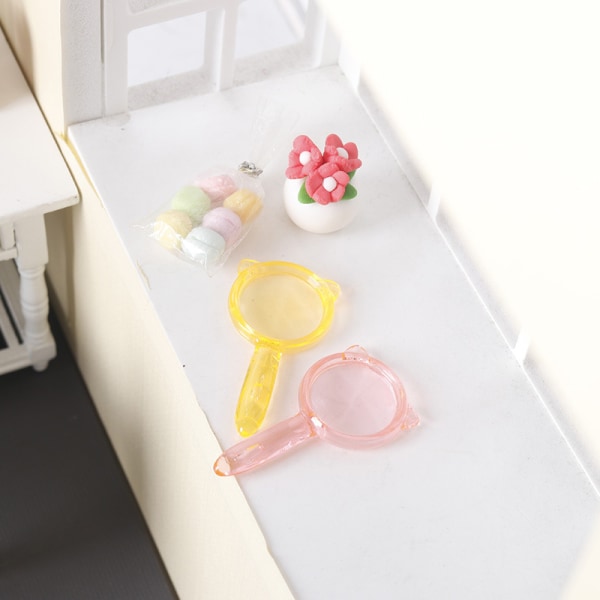 5st 1:12 Dollhouse Miniature Color Magnifier Mini Magnifier Mo