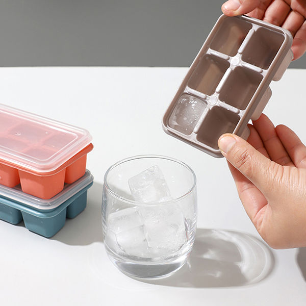 Frozen Ice Cube Artefact Mold Kotitalouksien silikonijää Pink
