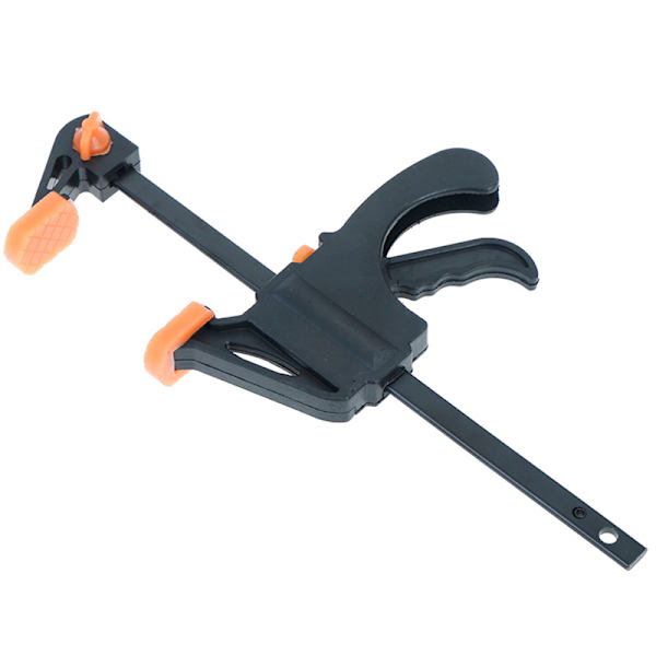 4 tums fast klämma Träbearbetningsstång F Clamp Grip Spärrfrigöring