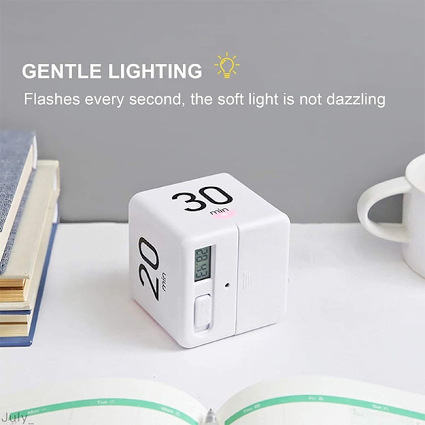 Gravity Sensor Flip Timer Responsive Cube Timer Urheiluajastin Ki 25-5-45-15