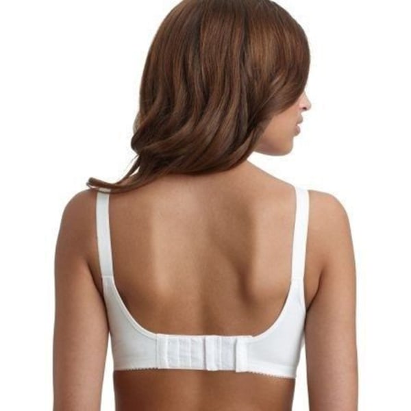 Bra Extender Extension Elastinen 2/3 koukku Clip On Strap Soft B White