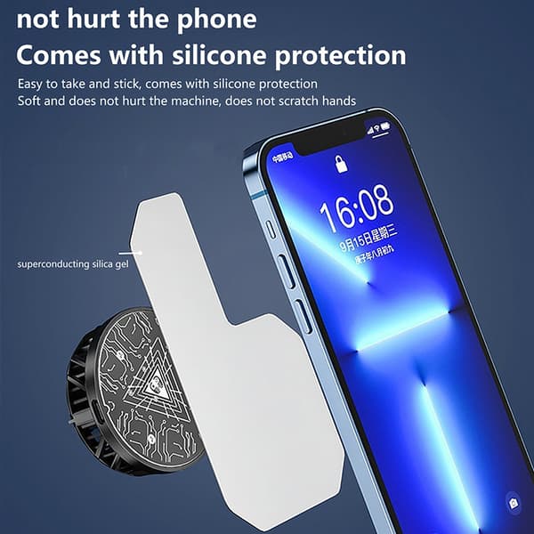 Telefon Kølerplade Heat Sink Ultratynd Radiator Sticker Extend Regular