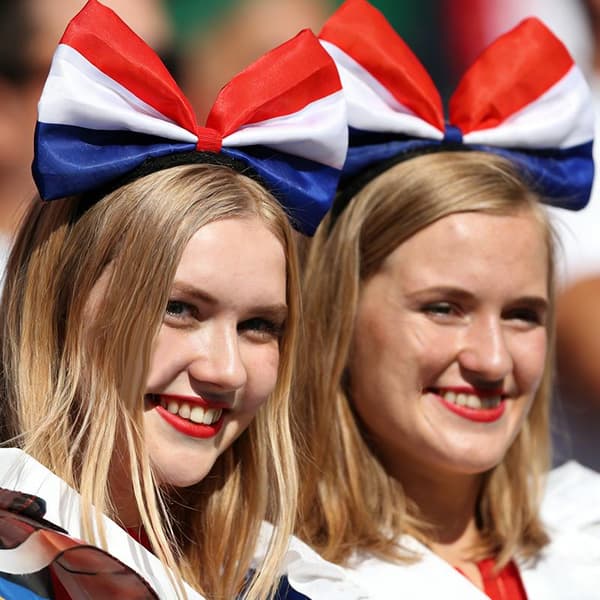 Flag Sløjfe Hårbånd E