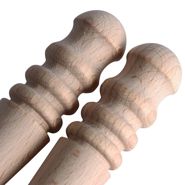 Leathercraft Round Wood Edge Slicker Multi-Size Burnisher til L