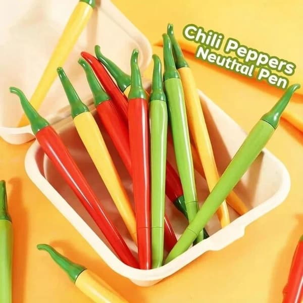 5 stk. e-simulering Cayenne Gelpenne Mode Kawaii Papirvarer Wr random color 5pcs
