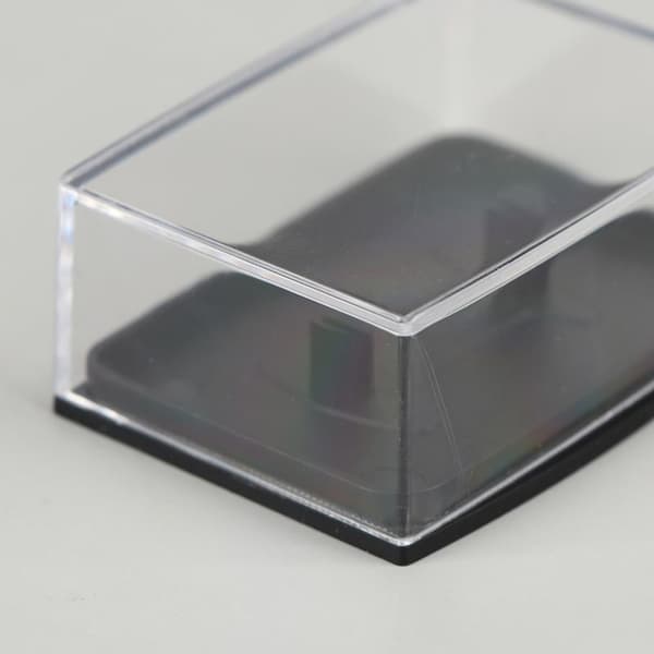 5/10 st Manschettknappar Box Transparent Smyckesdisplay Flerpack 5PCS