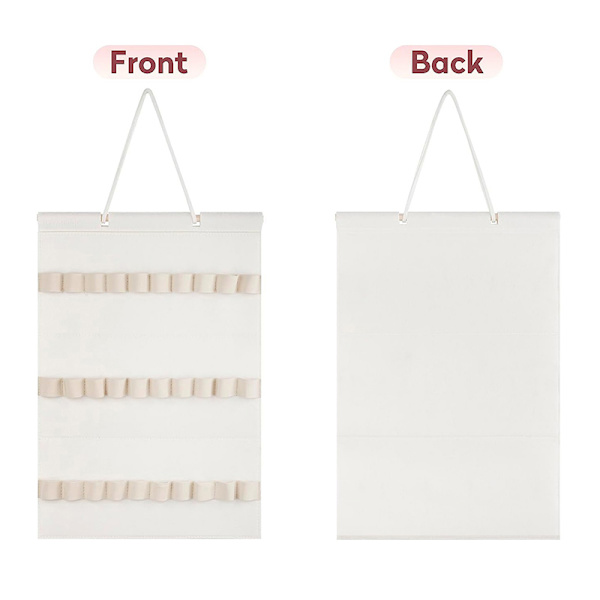 Pannbandshållare Hårbågar Organizer Display Förvaringsvägg Hangin White 30 grids