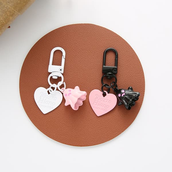 Halloween Ghost nøkkelring Doll Pendant Love Keyring Backpack Cha B