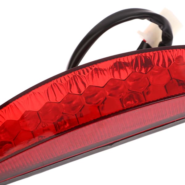 LED 3Wire 12V Bremsestopplys Lisens Baklys Rød For ATV Av