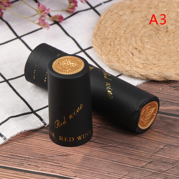 10 Styck PVC Cap Barware Tillbehör Bryggvin Bott A3