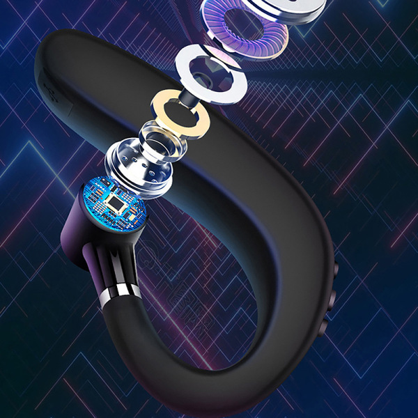 S109 Trådlösa Bluetooth-kompatibla hörlurar In-Ear Hands-Free Blue