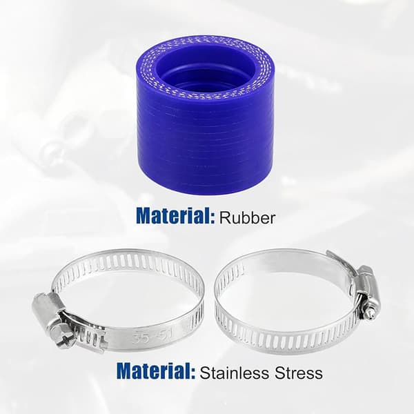 Til motorcykel karburator gummiadapter 35/40/45 mm indsugningsrør Red 35mm