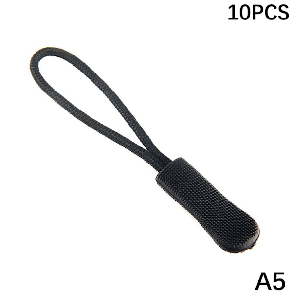 Nye 10 stk. lynlåstræktrækker End Fit Rope Tag Replacement Clip A5