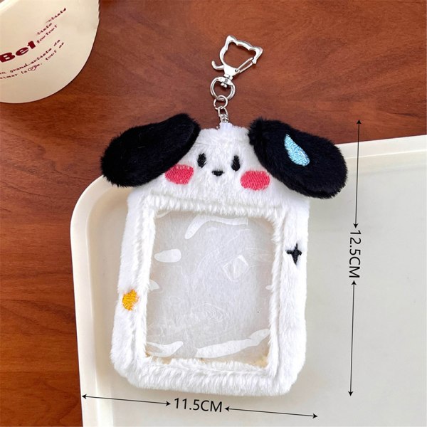 Bear Plush Photocard Holder Kpop Idol Photo Holder Girl e Keyc A3