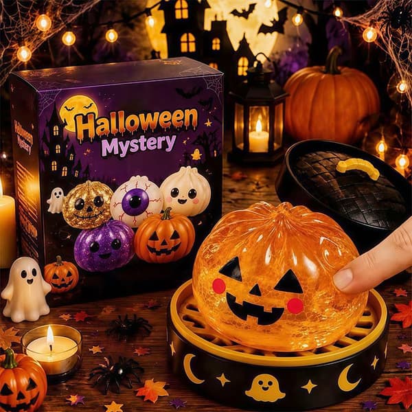 Halloween höyrytetty täytetty pulla lelu hidas palautuminen A2