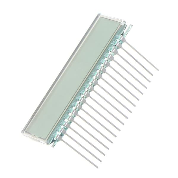1/2/5PCS 17PIN TN Positiv 6-siffrig segment LCD-panel utan Ba