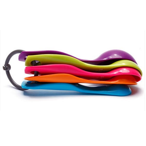 5PC Style Kitchen Colourworks Måleskjeer Skjekoppbaking