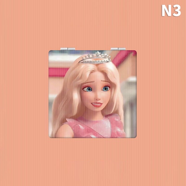 Barbie Expression sammenleggbart sminkespeil Sammenleggbart håndholdt speil 3