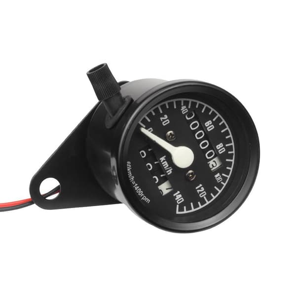 12V Motorcykel Odometer Speedometer Med Baggrundslys Retro Pointe