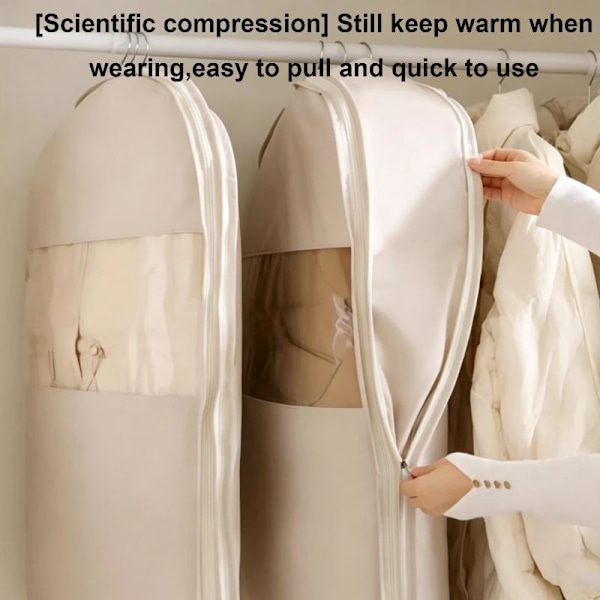 Beige kompresjonshengepose Beige L