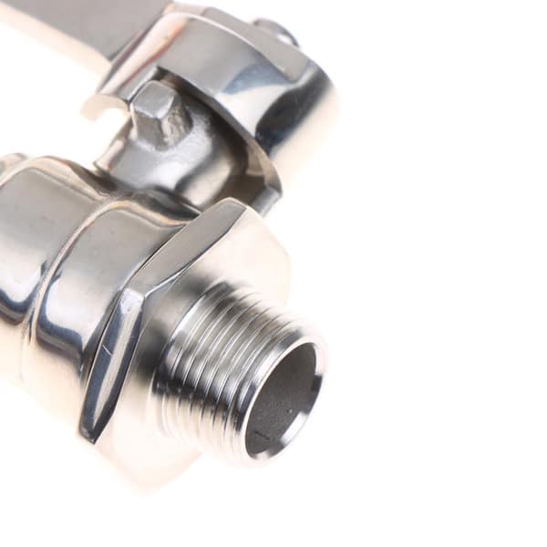 Rustfrit stål 3/8\" drikkevare dispenser hane tud kold