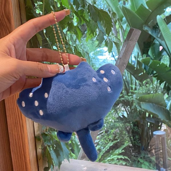 Luova avaimenperä pehmoriipus sarjakuva Marine Animal Devil Ray