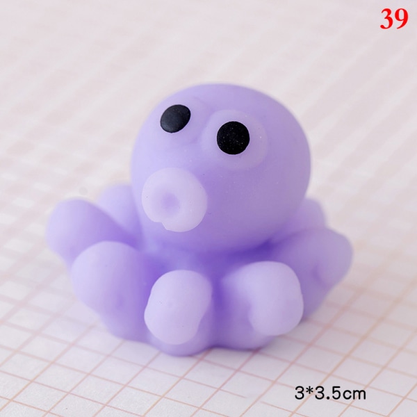 Kawaii Animal Soft Mochi Fidget Toys Anti-Sanseleker for Adu 39