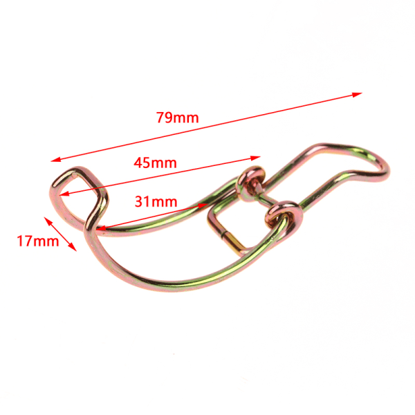 Bil Universal luftfilterhus Clips Luftfilter Shell Fixering H A18