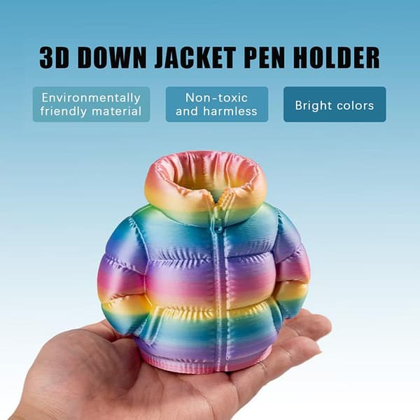 3D-toppatakkimuotoiset kynätelineet A1