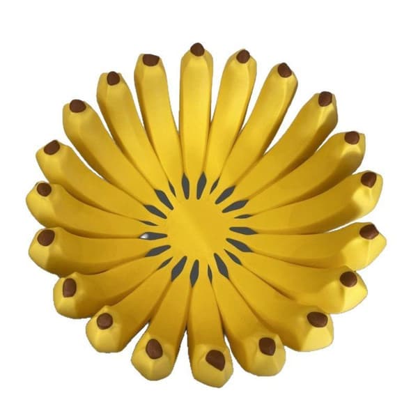 Kreativ bananformad förvaringsbricka 150mm