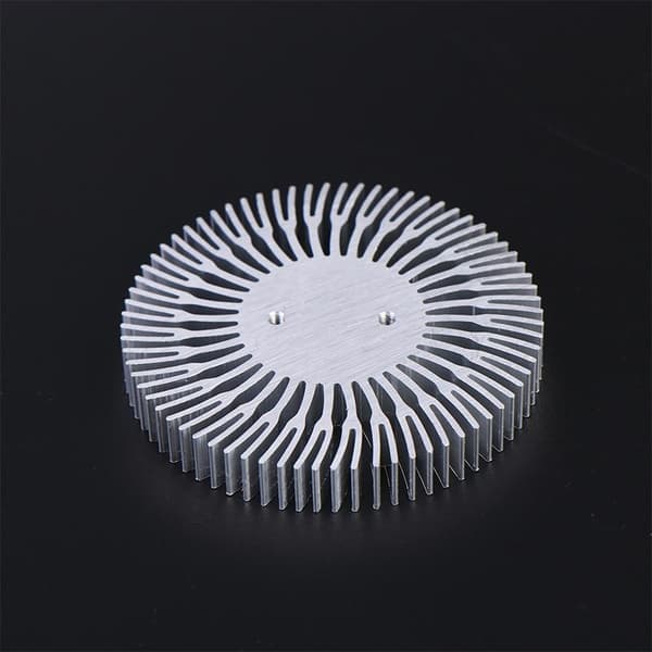 1/2 stk D72mm*H10mm LED-radiator 4W 5W 6W 7W høyeffekts LED COB 2pcs