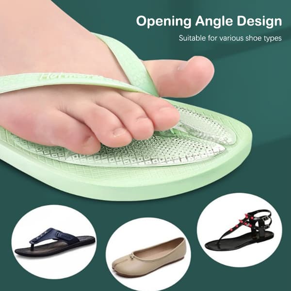 1 Par Flip Flops Sandaler Kuddar Pad Tå Framfotsinsats Sko