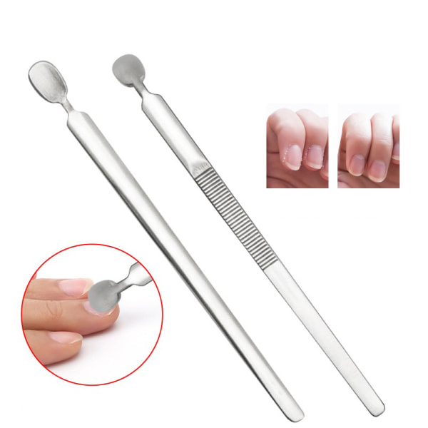 Manicure Pedicure Nail Art Care Tool icle Pusher Trimmer Cleane