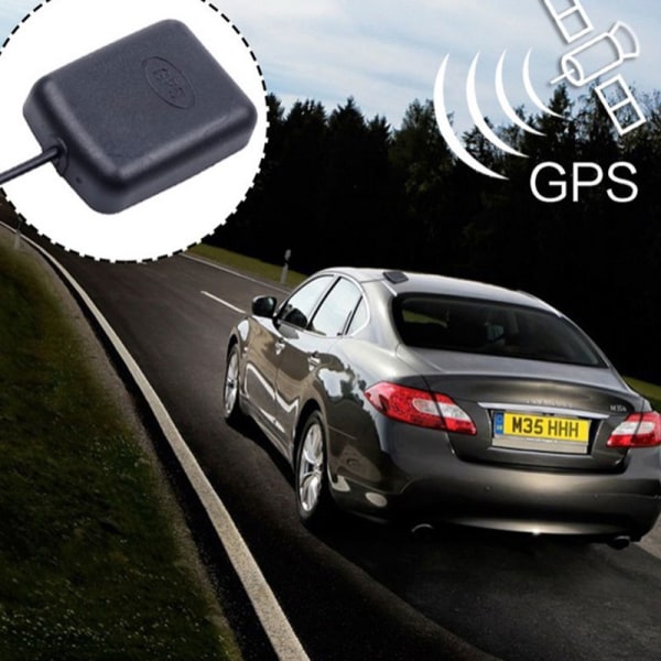 GPS-antenne FAKRA RNS-E hannplugg aktiv antennekabel for navigering