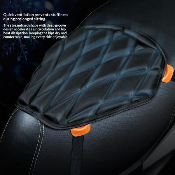 Luftkudde Motorcykelsitsdyna Skydd 3D Komfortkudde L