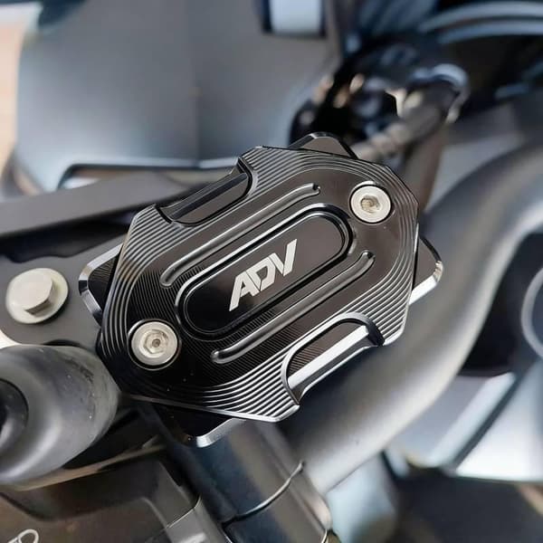ADV150 ADV160 ADV350 Motorcykel CNC Bremsevæskebeholderdæksel Master red