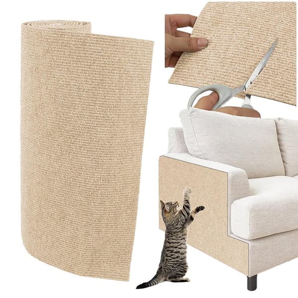 30x100cm Självhäftande Kattmatta - Främjar Friska Kattassar 1pc