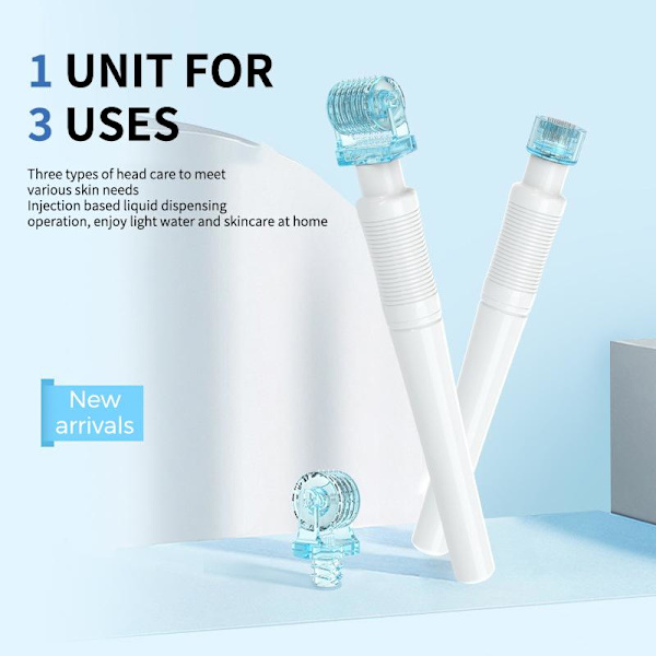 Derma Micro Roller Stamp Sæt med 0,25 mm justerbar A