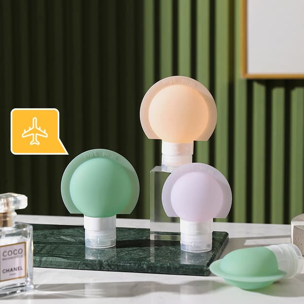 3 kpl set 90 ml tyhjä värillinen muovipulloshamppu
