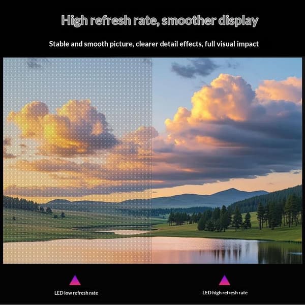 1 stk. LED Indendørs P4 256x128mm Panel Videomodul Fuld Farve Mat A3